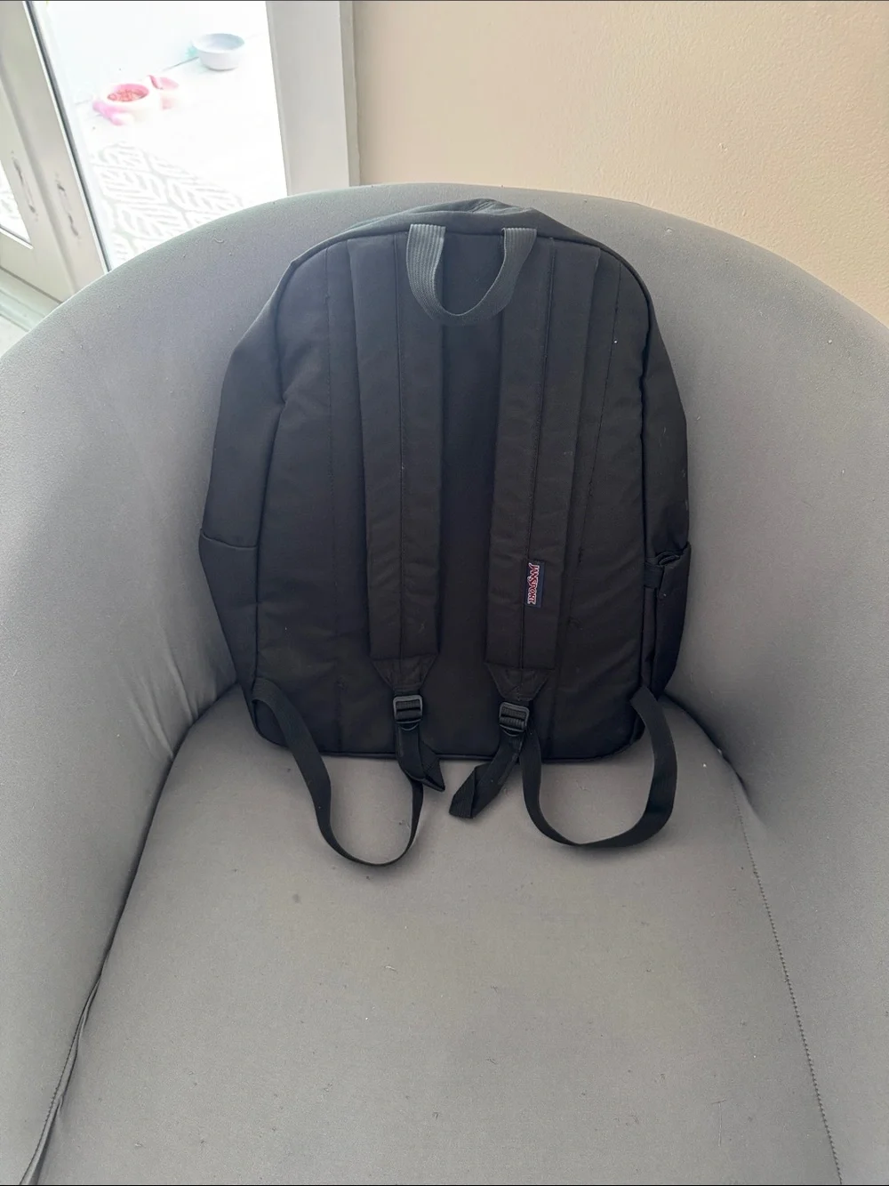 Jansport Black Classic Backpack with Front Pocket